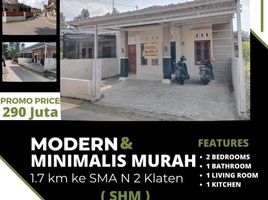 2 Kamar Rumah for sale in Klaten Selatan, Klaten, Klaten Selatan