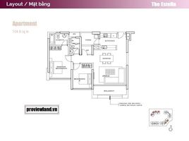 2 Schlafzimmer Appartement zu vermieten in An Phu, Ho Chi Minh City, An Phu