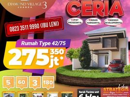 2 Kamar Rumah for sale in Buduran, Sidoarjo, Buduran