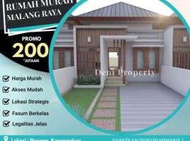 2 Kamar Rumah for sale in Singosari, Malang Regency, Singosari