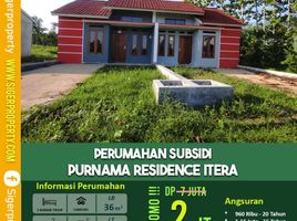 2 Kamar Rumah for sale in Lampung, Kedaton, Bandar Lampung, Lampung