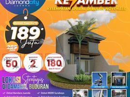 2 Kamar Rumah for sale in Buduran, Sidoarjo, Buduran