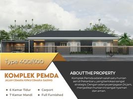 5 Kamar Rumah for sale in Pekan Baru, Riau, Tampan, Pekan Baru