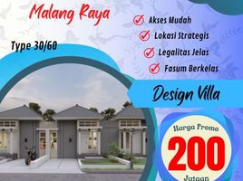 2 Kamar Rumah for sale in Klojen, Malang Regency, Klojen