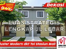 2 Kamar Vila for sale in Bantargebang, West Jawa, Bantargebang, Bekasi, West Jawa, Indonesia
