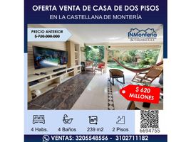 4 Habitación Villa en venta en Monteria, Córdoba, Monteria