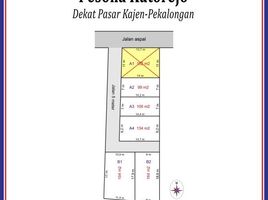  Land for sale in Pekalongan, Jawa Tengah, Kajem, Pekalongan