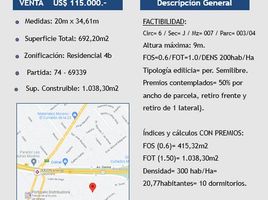  Grundstück zu verkaufen in Moreno, Buenos Aires, Moreno