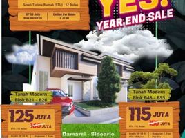 2 Kamar Rumah for sale in Sidoarjo, East Jawa, Buduran, Sidoarjo