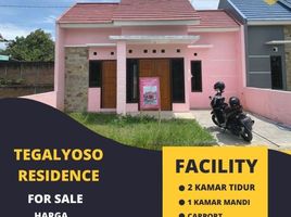 2 Kamar Rumah for sale in Klaten Selatan, Klaten, Klaten Selatan