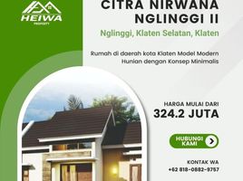 2 Kamar Rumah for sale in Klaten Selatan, Klaten, Klaten Selatan