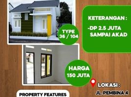 2 Kamar Rumah for sale in Rumbai, Pekan Baru, Rumbai