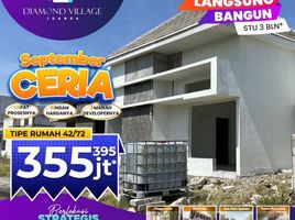 2 Kamar Rumah for sale in Buduran, Sidoarjo, Buduran