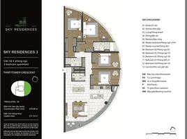 4 Habitación Apartamento en venta en City Garden, Ward 21