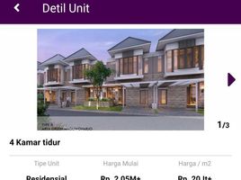 4 Habitación Villa en venta en Depok, Yogyakarta, Depok
