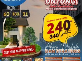 2 Kamar Rumah for sale in Buduran, Sidoarjo, Buduran