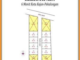  Land for sale in Pekalongan, Jawa Tengah, Kajem, Pekalongan