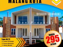 2 Kamar Rumah for sale in Kidung Kandang, Malang Regency, Kidung Kandang