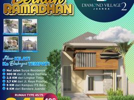 3 Bedroom House for sale in Buduran, Sidoarjo, Buduran