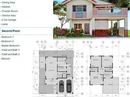 2 Schlafzimmer Haus zu verkaufen im Alegria @ Dos Rios, Calamba City