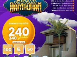 2 Kamar Rumah for sale in Buduran, Sidoarjo, Buduran