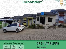 2 Kamar Vila for sale in Lampung, Sukarame, Bandar Lampung, Lampung