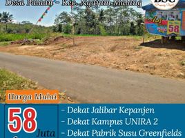  Land for sale in Kepanjen, Malang Regency, Kepanjen