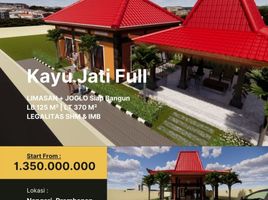 4 Schlafzimmer Haus zu verkaufen in Prambanan, Jawa Tengah, Prambanan