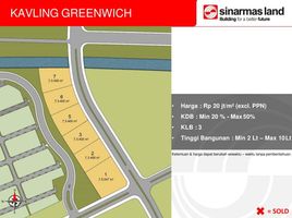  Land for sale in Ocean Park BSD Serpong, Serpong, Legok