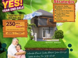 2 Kamar Rumah for sale in Buduran, Sidoarjo, Buduran