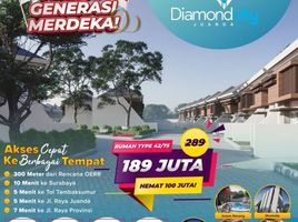 2 Kamar Rumah for sale in Buduran, Sidoarjo, Buduran