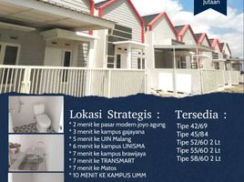 2 Kamar Vila for sale in Dau, Malang Regency, Dau