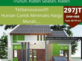 2 Kamar Rumah for sale in Klaten Selatan, Klaten, Klaten Selatan