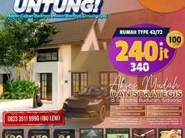 2 Kamar Rumah for sale in Buduran, Sidoarjo, Buduran