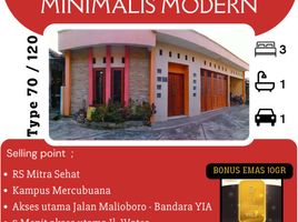 3 Kamar Rumah for sale in Gamping, Sleman, Gamping