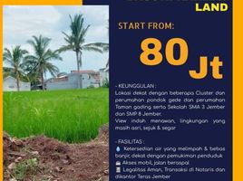  Land for sale in Jenggawah, Jember, Jenggawah