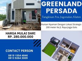 2 Bedroom House for sale in Jagonalan, Klaten, Jagonalan