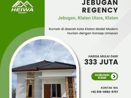 2 Kamar Vila for sale in Klaten Utara, Klaten, Klaten Utara