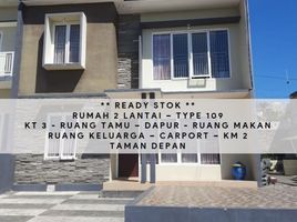 3 Kamar Rumah for sale in Junrejo, East Jawa, Junrejo