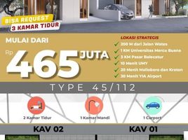 2 Kamar Vila for sale in Sedayu, Bantul, Sedayu