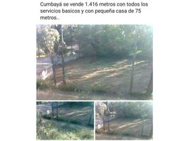  Land for sale in Cumbaya, Quito, Cumbaya