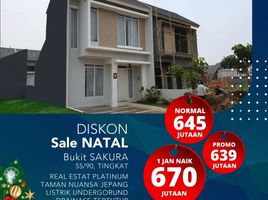 2 Bedroom House for sale in Cileungsi, Bogor, Cileungsi