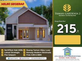 2 Kamar Rumah for sale in Klaten Selatan, Klaten, Klaten Selatan