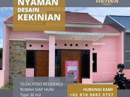 2 Kamar Rumah for sale in Klaten Selatan, Klaten, Klaten Selatan