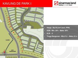  Land for sale in Ocean Park BSD Serpong, Serpong, Serpong