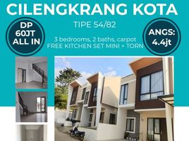 Maison 3 chambre à vendre à Cilengkrang, West Jawa, Cilengkrang