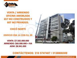 657 m² Office for sale in Bogotá, Cundinamarca, Bogotá