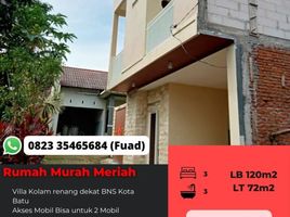 3 Bedroom Villa for sale in Bumiaji, Malang Regency, Bumiaji