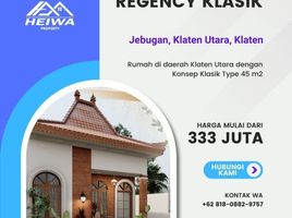 2 Kamar Vila for sale in Klaten Utara, Klaten, Klaten Utara