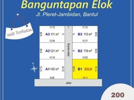  Tanah for sale in Bantul, Yogyakarta, Banguntapan, Bantul